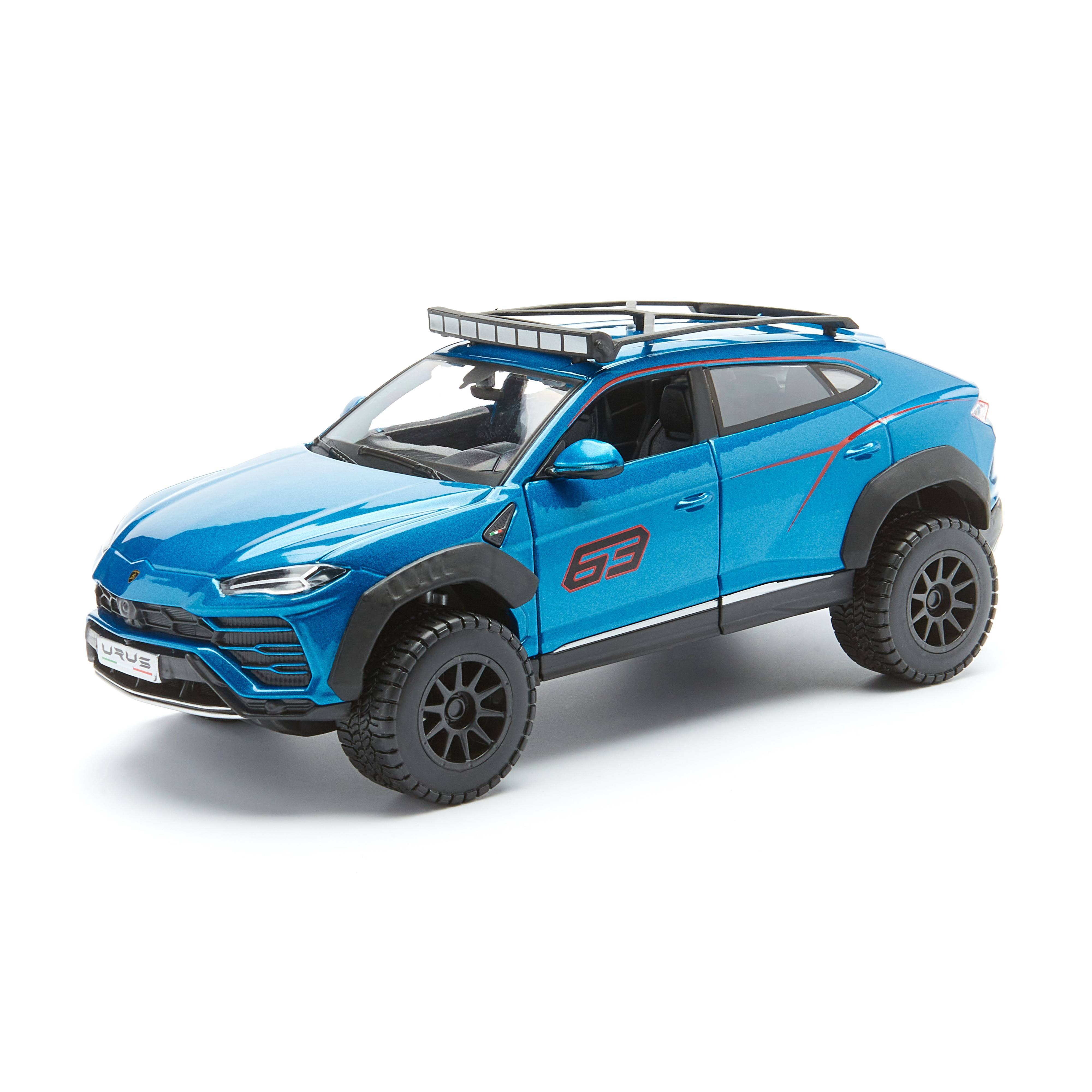 Машина металлическая Maisto 1:24 Lamborghini Urus син. - фото 1