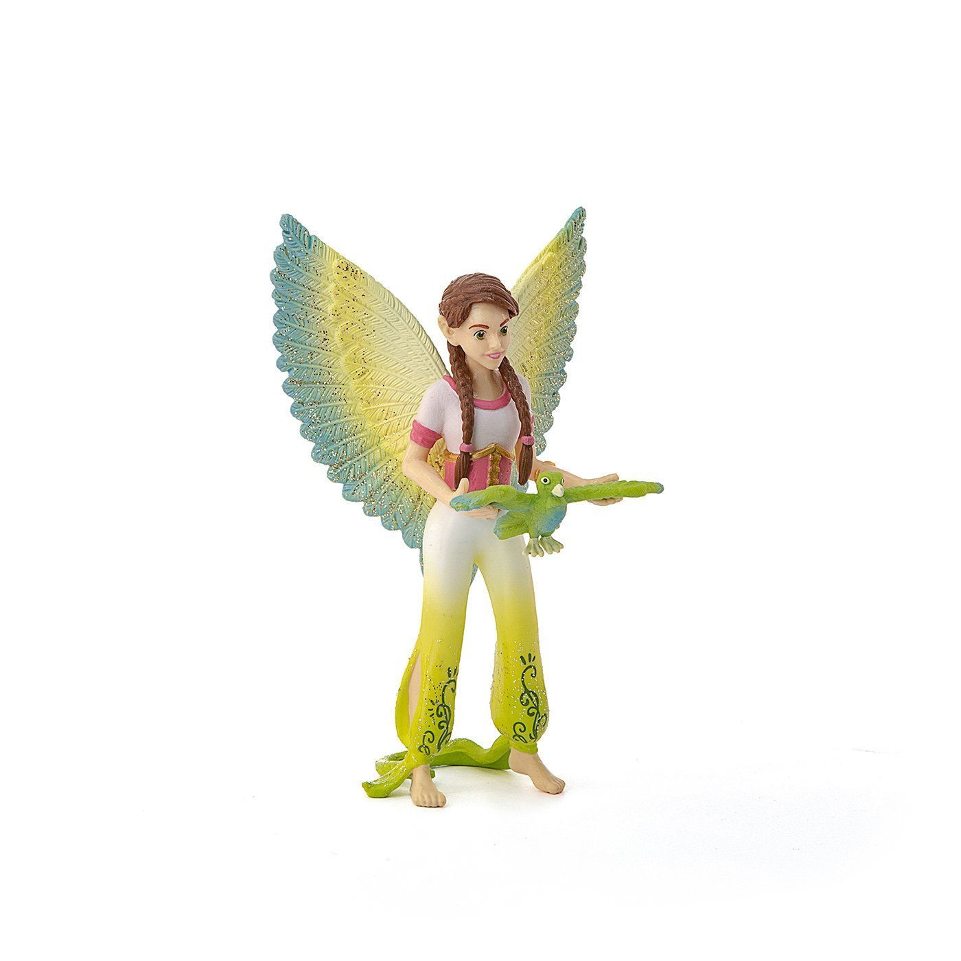 Фигурка коллекционная Эльфийка Сурах и попугай Куак SCHLEICH, фото 2