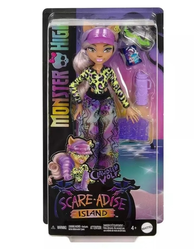 Кукла Monster High Клодин Вульф Остров страха
