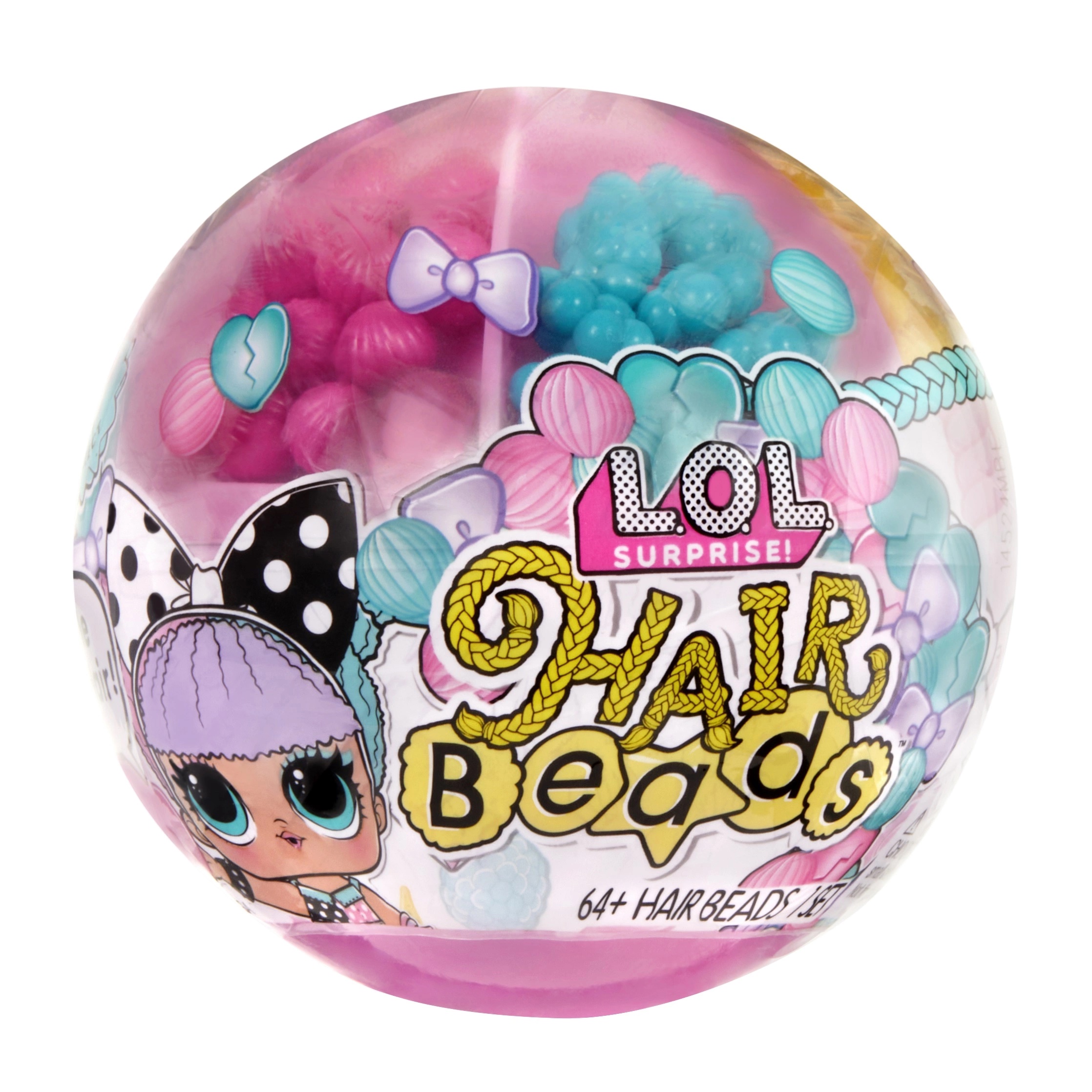 Кукла - сюрприз LOL Hair Beads - фото 1