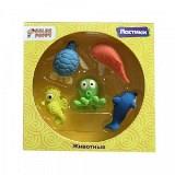  Ластик Морские жители 5шт. - фото 1