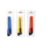  Нож канцелярский Office 18мм нерж. сталь в инд. упак. - фото 1