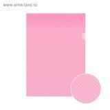  Папка-уголок пластик. А4 (10) оранж. - фото 1