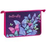  Папка д/труда А4 2отд. Летящие бабочки - фото 1