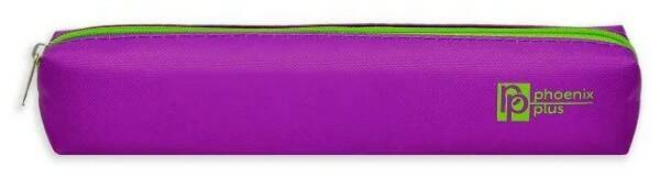 Пенал - тубус на молнии Фиолетовый - фото 1