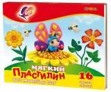 Пластилин 16 цв. Кроха мягкий ЛУЧ - фото 1
