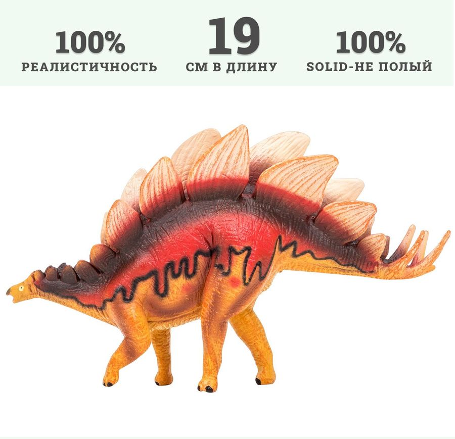 Стегозавр 19 см - миниатюра 2