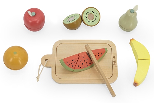 Продукты набор Фрукты с липучками VIGA - фото 1
