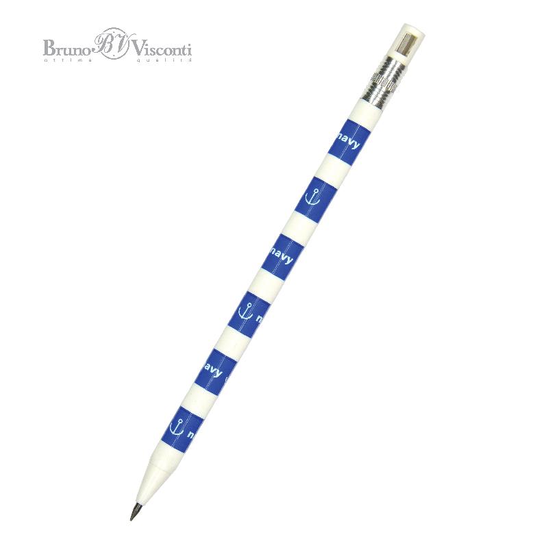 Карандаш механический 2,0 с точилкой FunGraphix. Морская Bruno Visconti (24) - фото 1