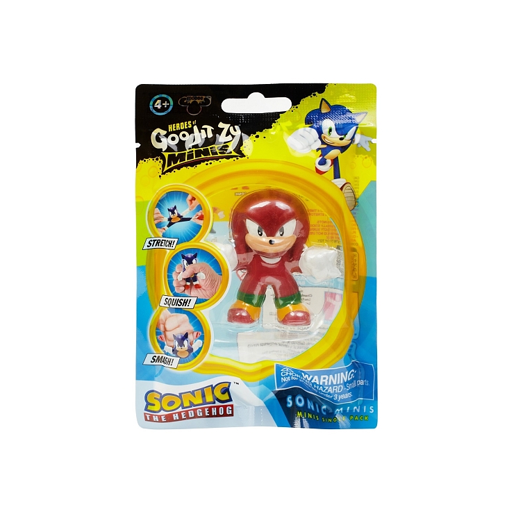 Тянущаяся фигурка Мини - Метал Наклз Соник Гуджитсу - миниатюра 2