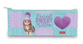 Пенал на молнии Sweet kitten - фото 1
