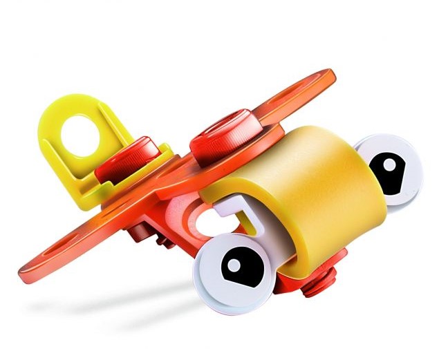 Конструктор винтовой гибкий Истребитель 12д. - миниатюра 2