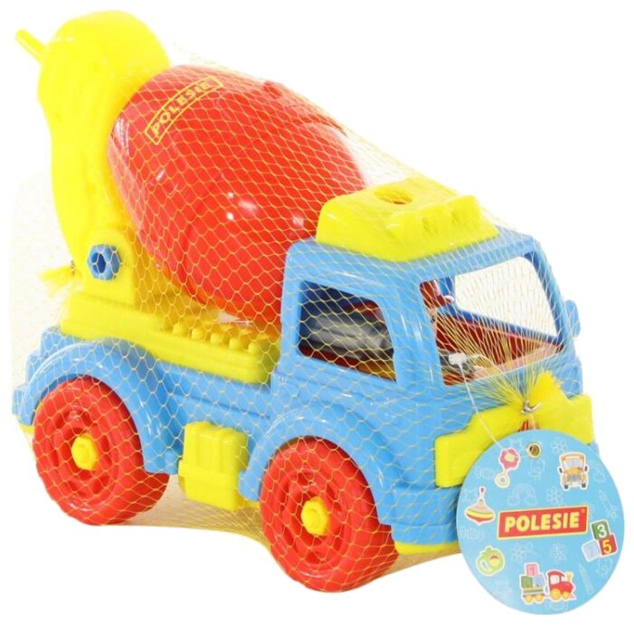 Конструктор винтовой Бетоновоз 29эл. в/с Полесье - миниатюра 2