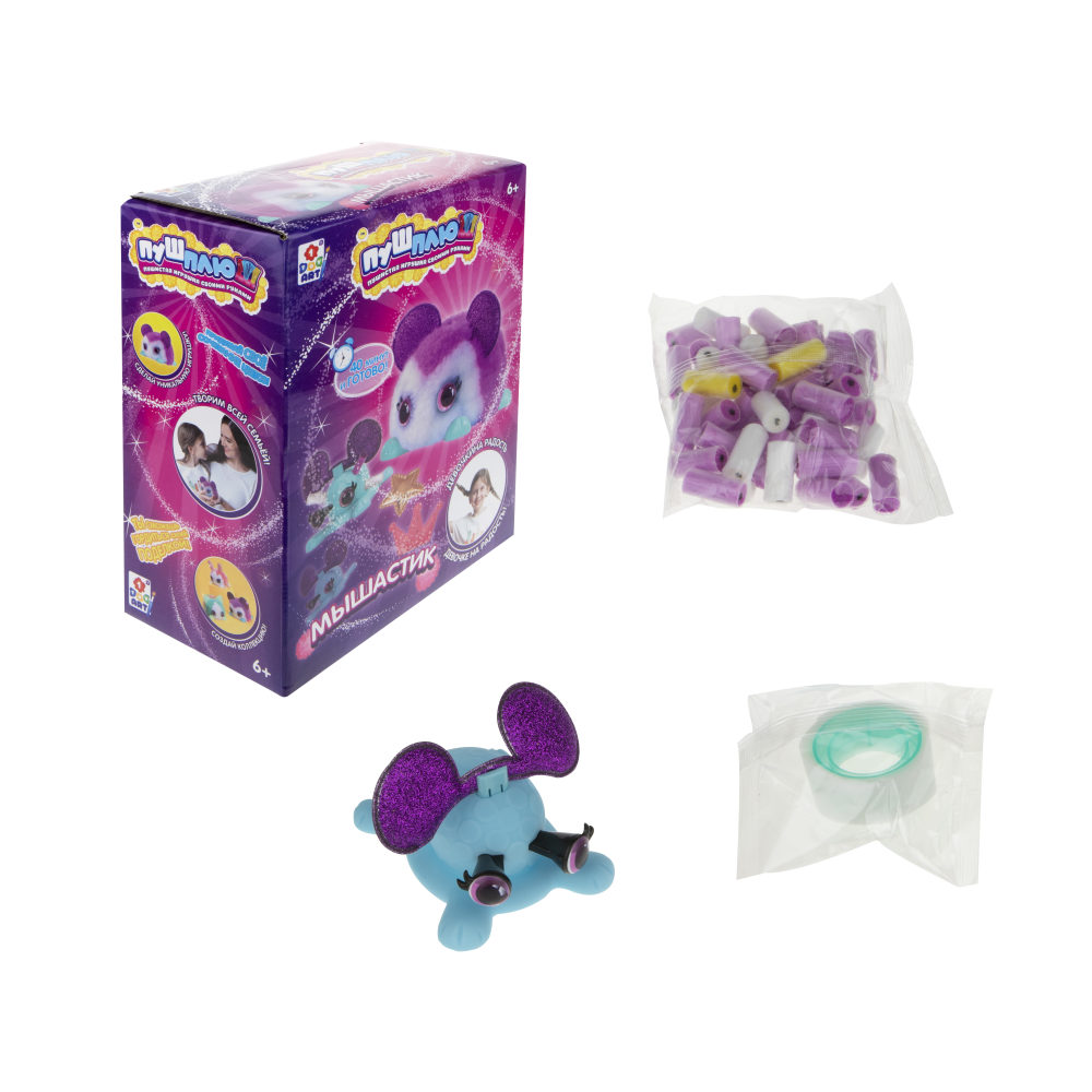 Набор для творчества ПУШ-ПЛЮШ Мышастик - фото 1