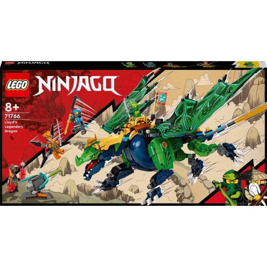 Конструктор LEGO NINJAGO Легендарный дракон Ллойда - фото 1