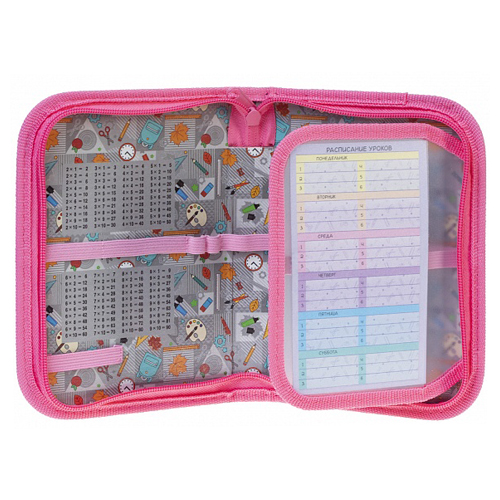 Пенал 1 отделение с откидной планкой Милашка - миниатюра 2
