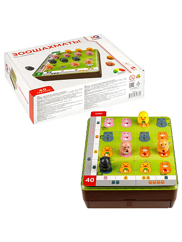 Настольная игра IQ Тренинг ЗооШахматы - миниатюра 4