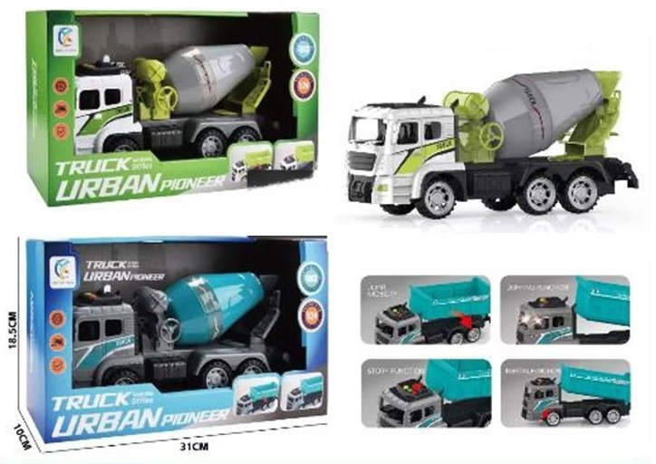 Машина Бетономешалка инерц. свет, звук - фото 1