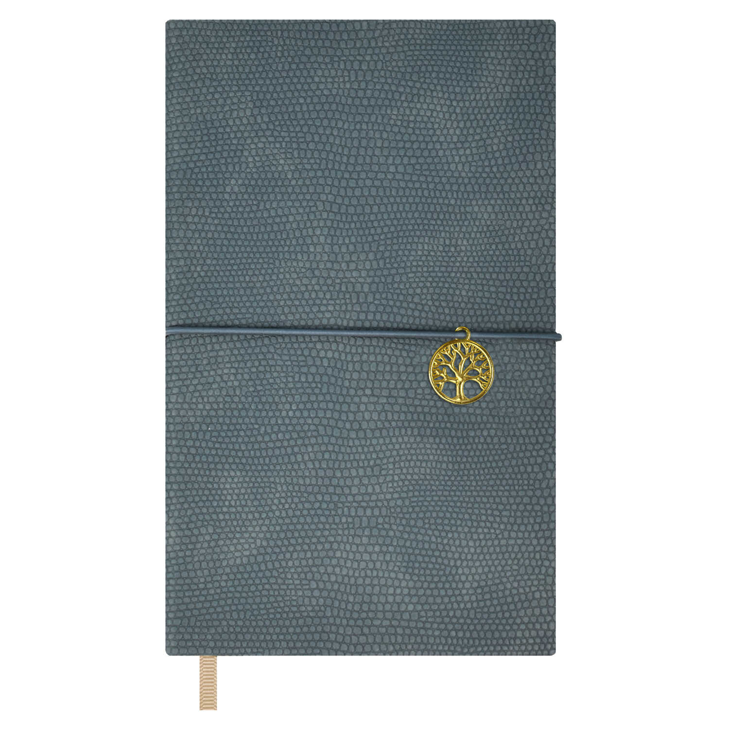 Ежедневник А6 120л. недат. Снейк серый - фото 1