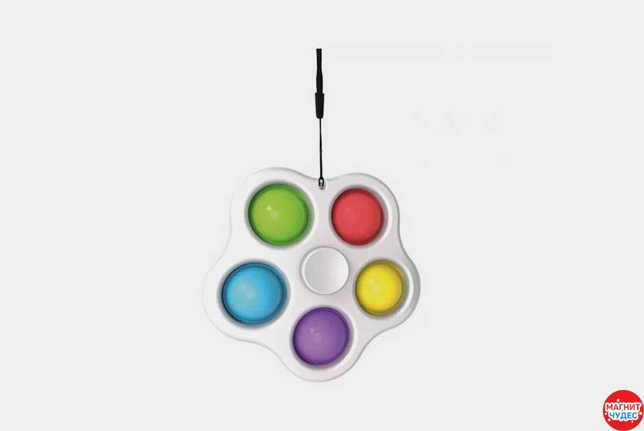  Антистресс POP-IT Спиннер 5секций - миниатюра 2