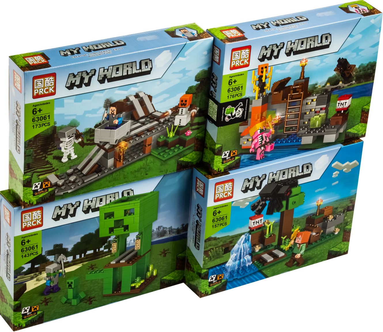 Констр. Майнкрафт до176дет. - фото 1