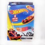  Пластилин 6цв. Hot Wheels - фото 1