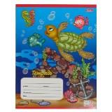  Тетрадь 12л. кл. с блестками - фото 1