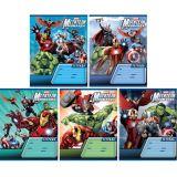  Тетрадь 18л. лин. "Мстители", - фото 1