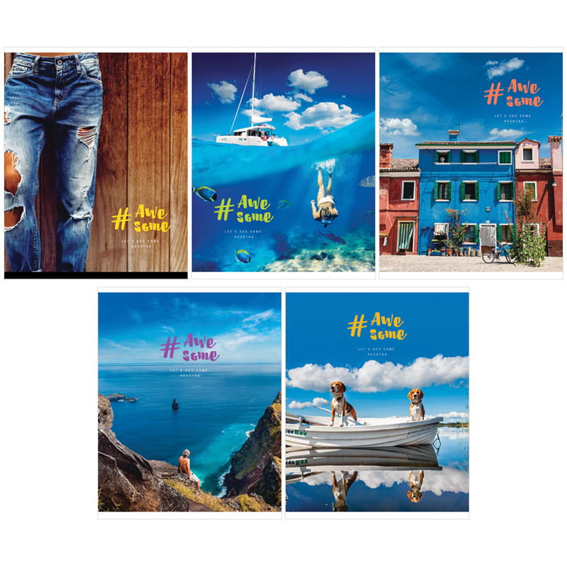 Тетрадь 96л. линейка Путешествия - фото 1