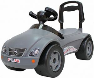 Каталка - машина серая - фото 1