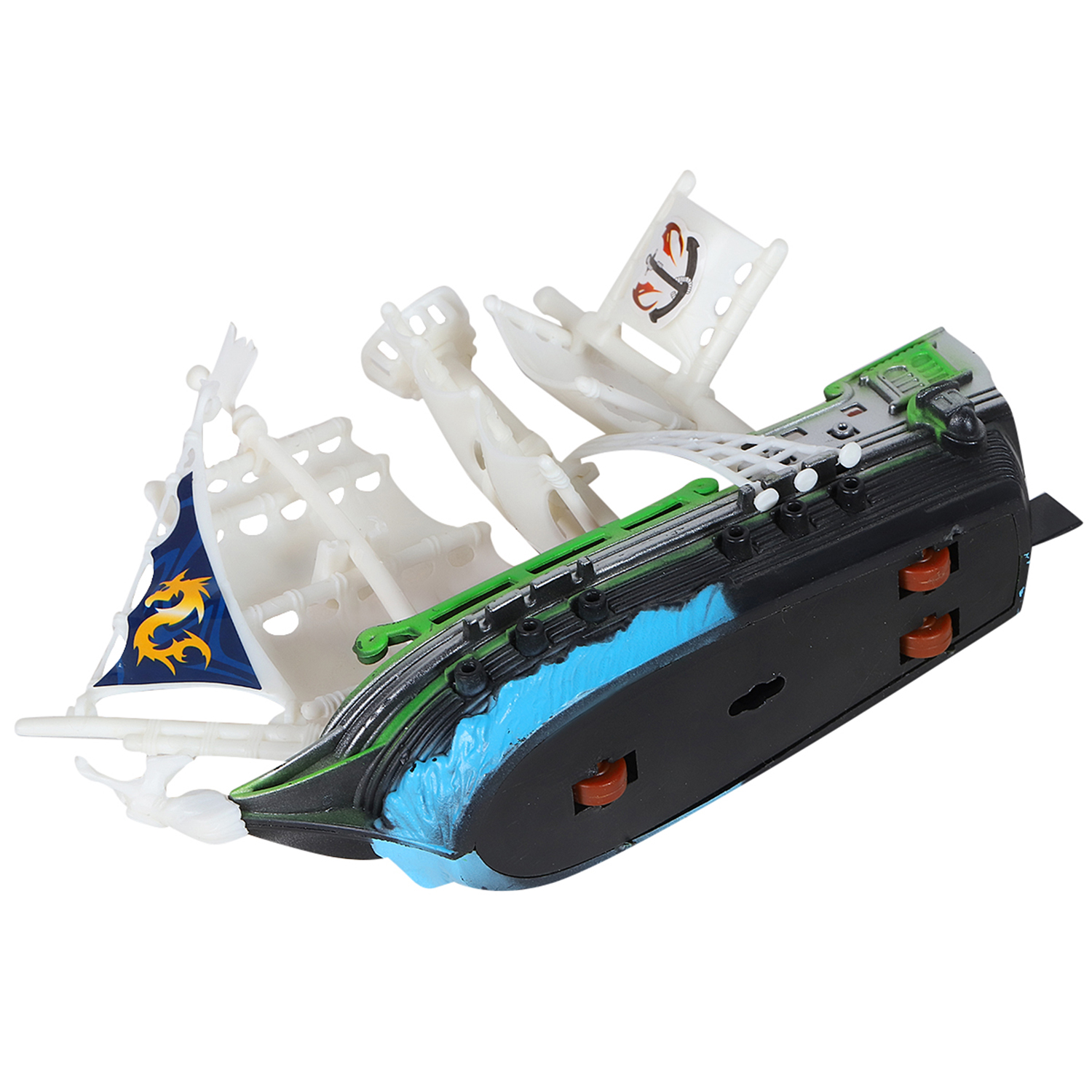 Корабль с пиратом в/к - миниатюра 3