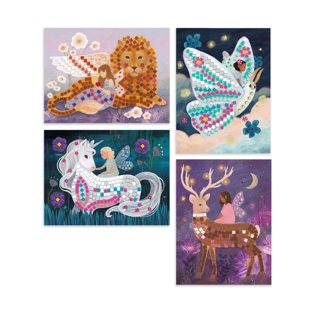 Аппликация мозаика Заколдованный мир DJECO - фото 1