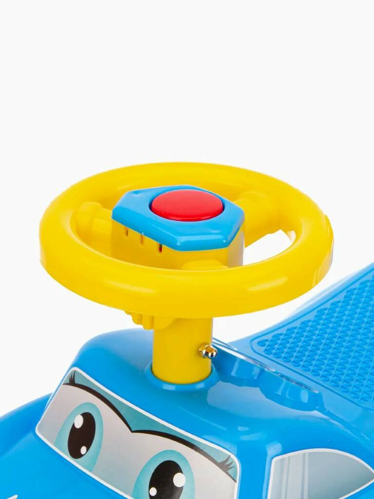 Каталка для детей (толкать ногами) Толокар Elefantino голуб. - миниатюра 2