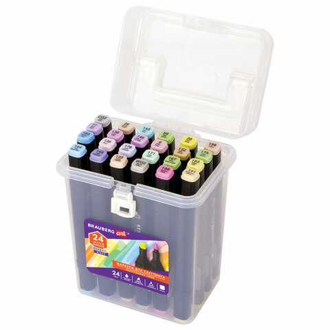 Скетч - маркеры паст.цв. 24шт - фото 1