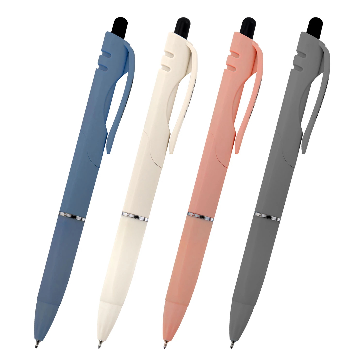 Ручка шариковая синяя автомат 0,3мм Morandi Color BRAUBERG - фото 1