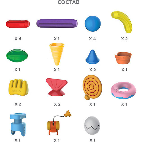 Конструктор магнитный Stick-O Roleplay Set 26 дет. - миниатюра 3