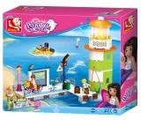  Констр. СЛУБАН Причал с маяком 277дет. - фото 1