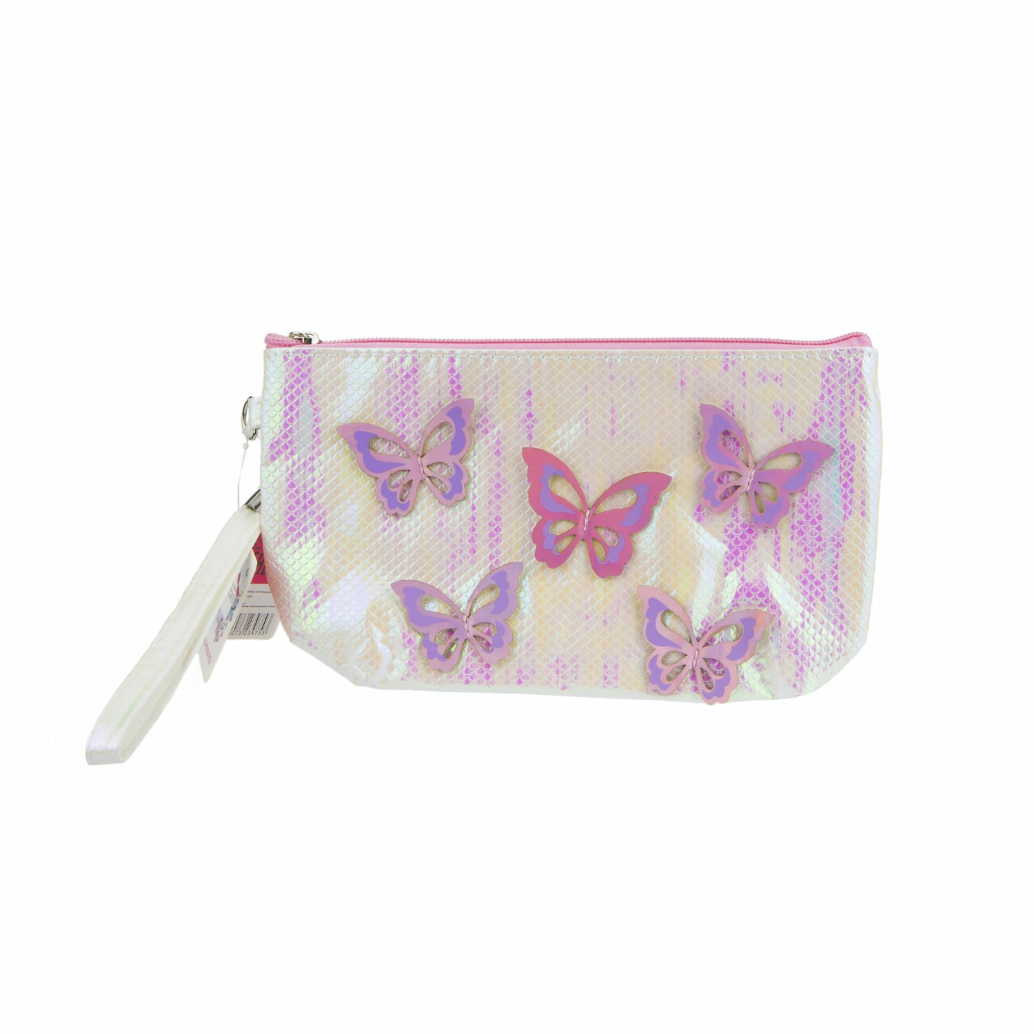 Косметичка голографическая с бабочками Lukky - фото 1