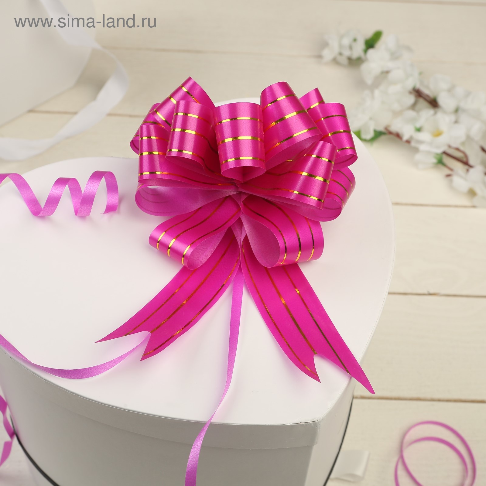 Бант шар розов. 3см - фото 1