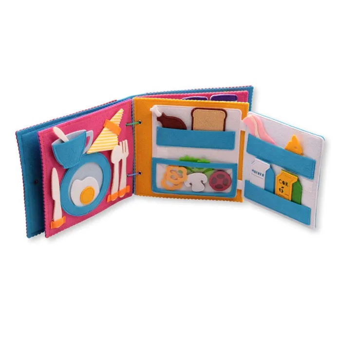 Книга из фетра Забавная кухня Santa Lucia - миниатюра 2