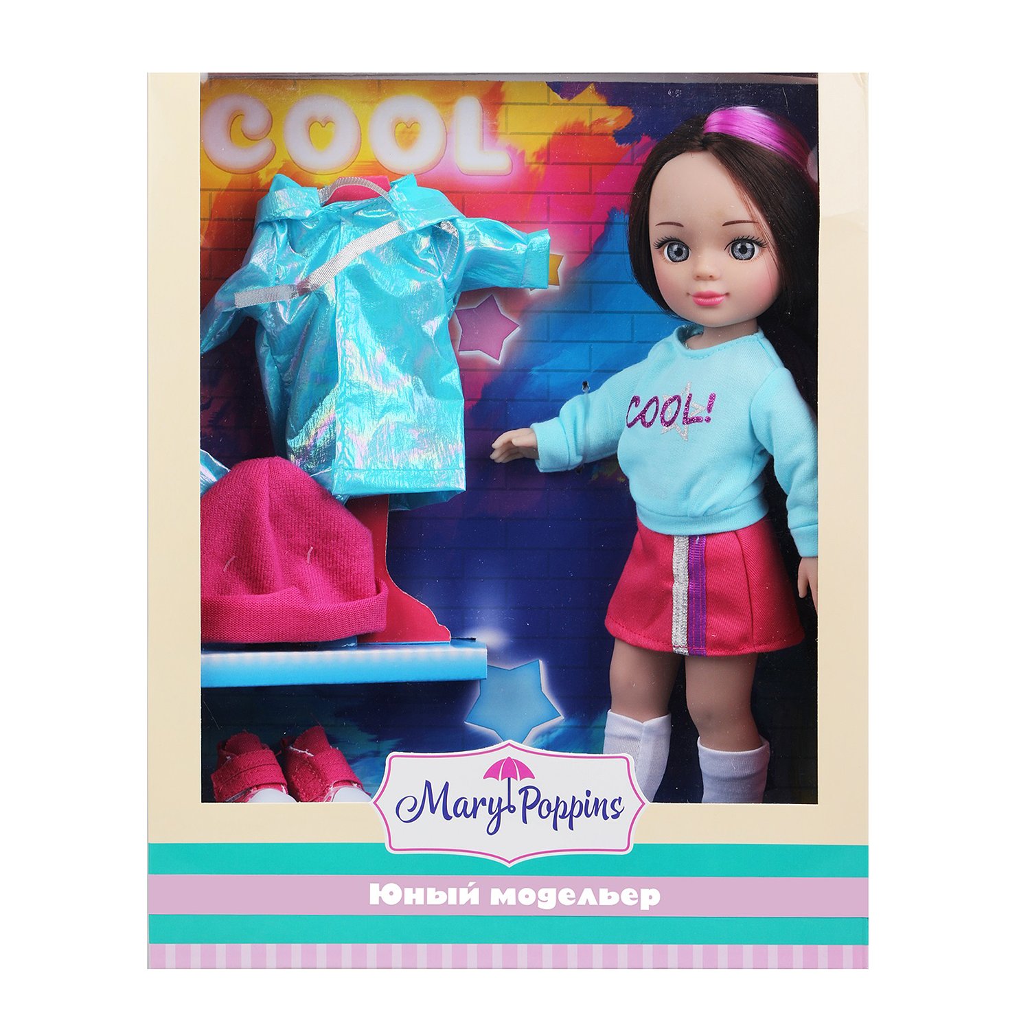 Кукла 31 см Модные истории Спорт - шик Mary Poppins - фото 1