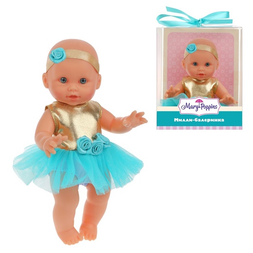 Кукла Милли балерина зол. 20см. - фото 1