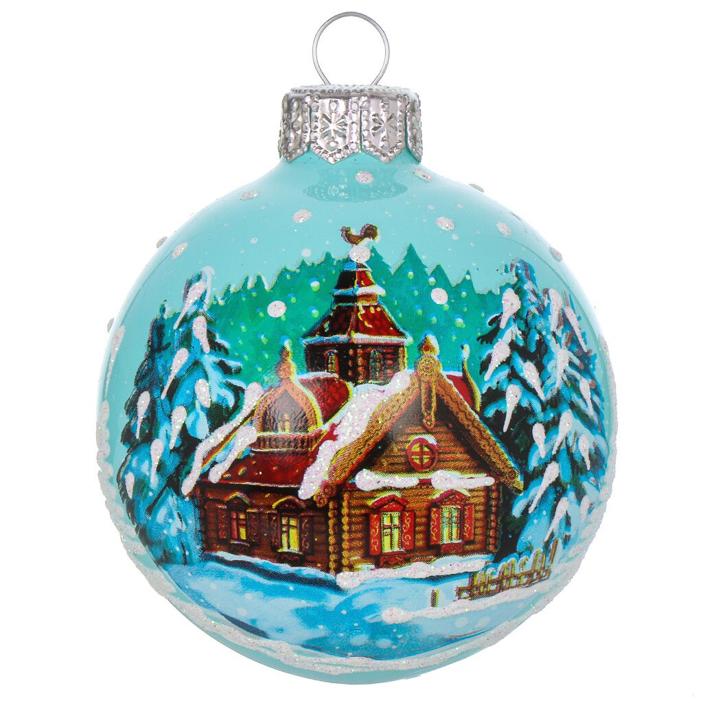 Елочное украшение Волшебный домик - миниатюра 2