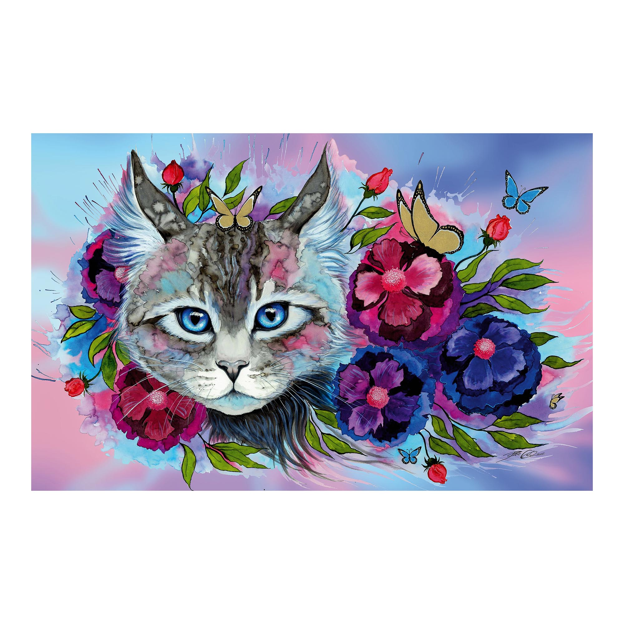 Пазл Кошачьи глазки 200дет. Ravensburger - миниатюра 2