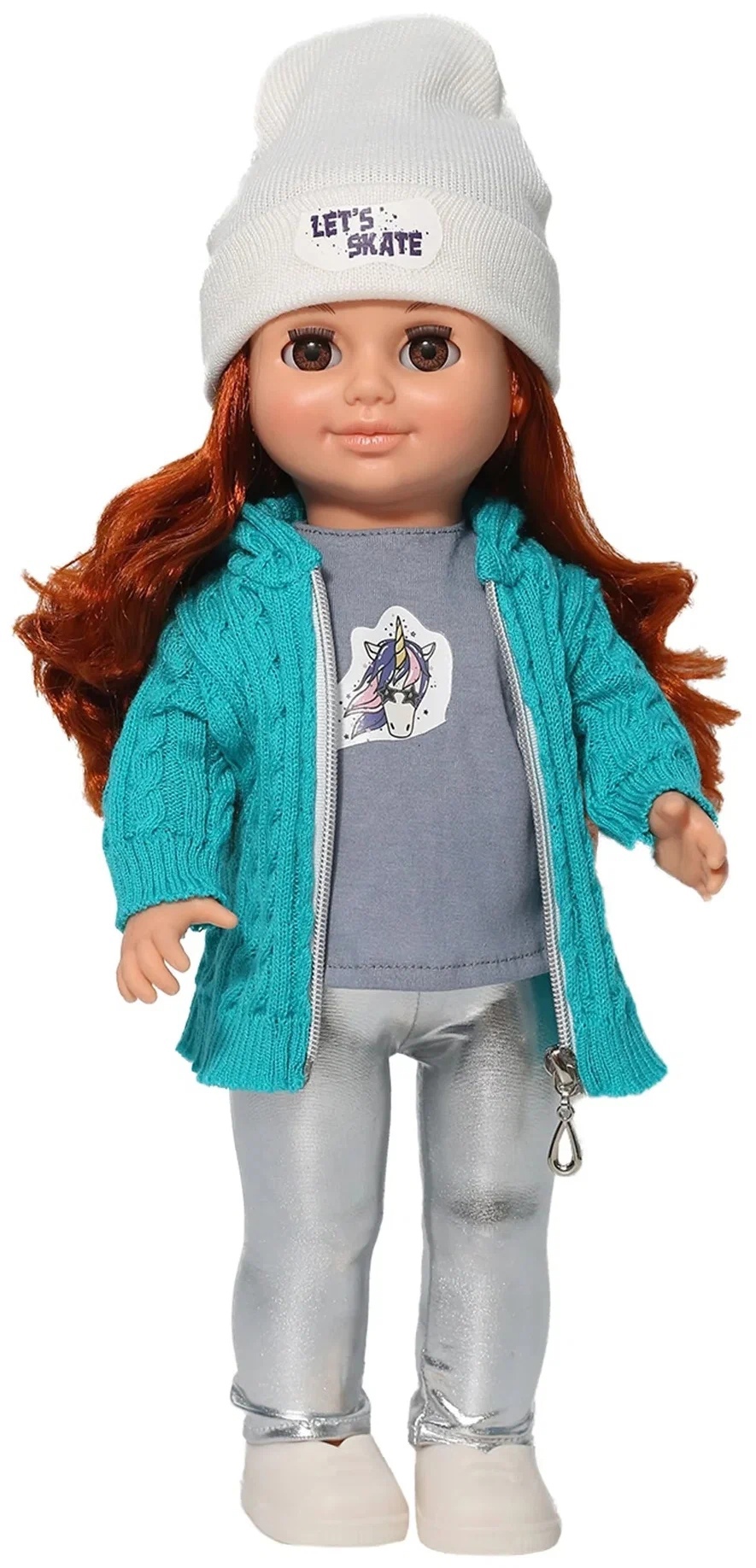 Кукла Анна 1 Осень звук 42см Весна - фото 1