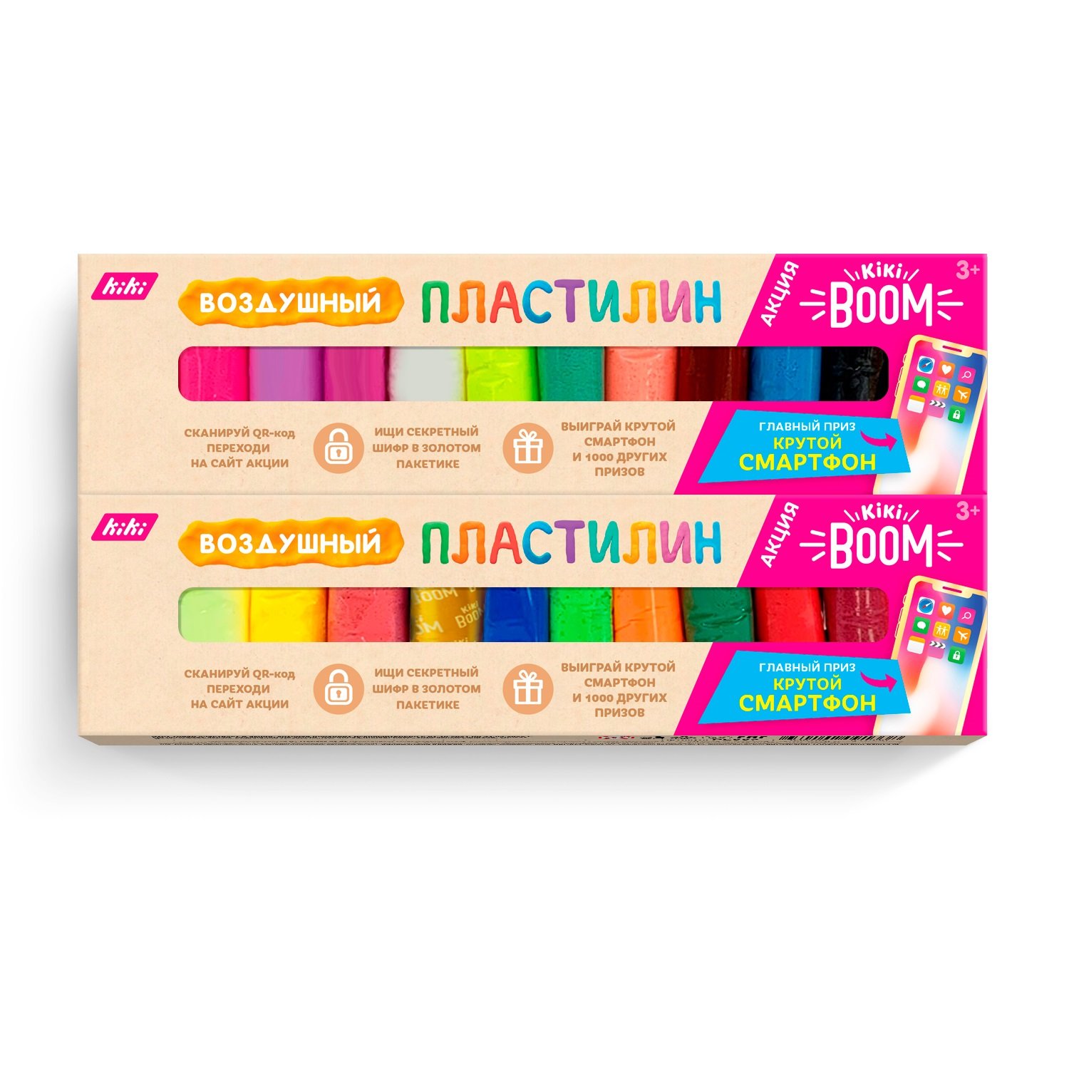 Масса д/лепки 24цв. в/к - фото 1