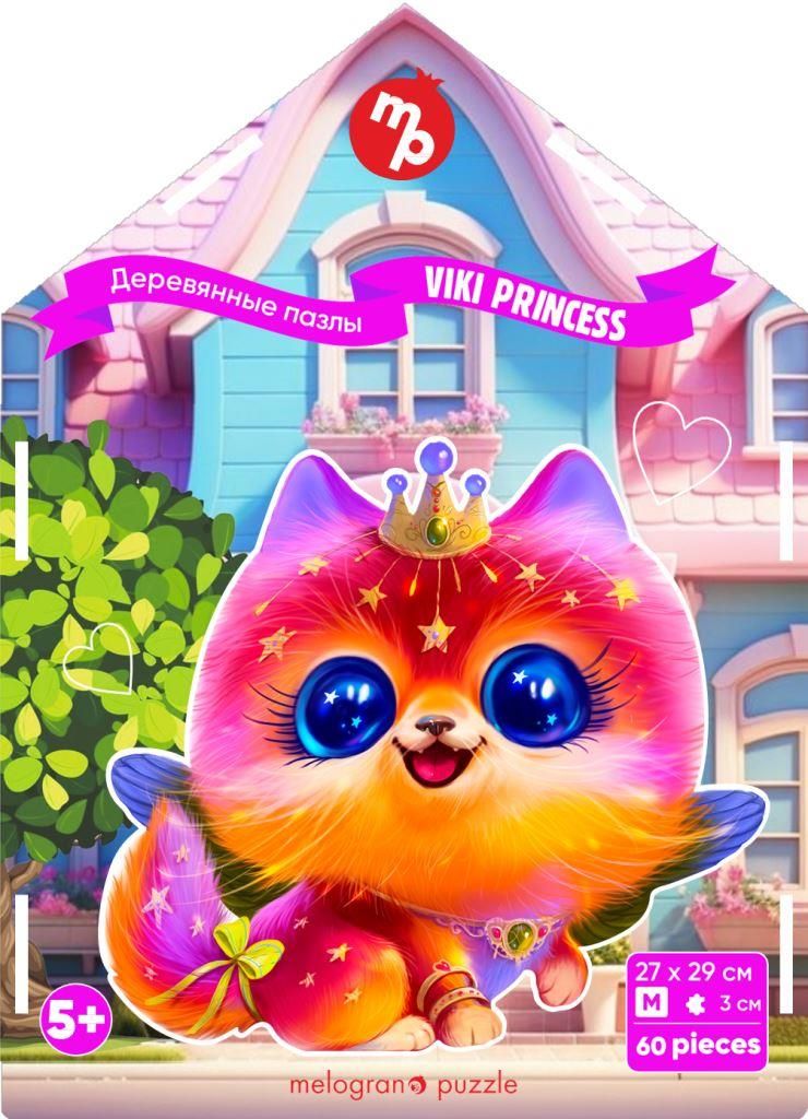 Пазл деревянный Принцесса Викки 60 дет. Collection Animals - фото 1
