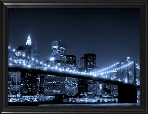 Картина стразами 30*40 Ночной город - фото 1