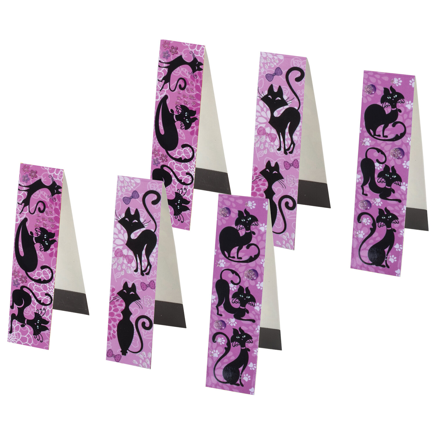 Закладки магнитные Гламур - фото 1