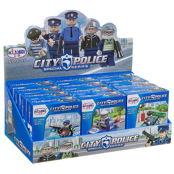 Конструктор City Police 6 видов (12) - фото 1